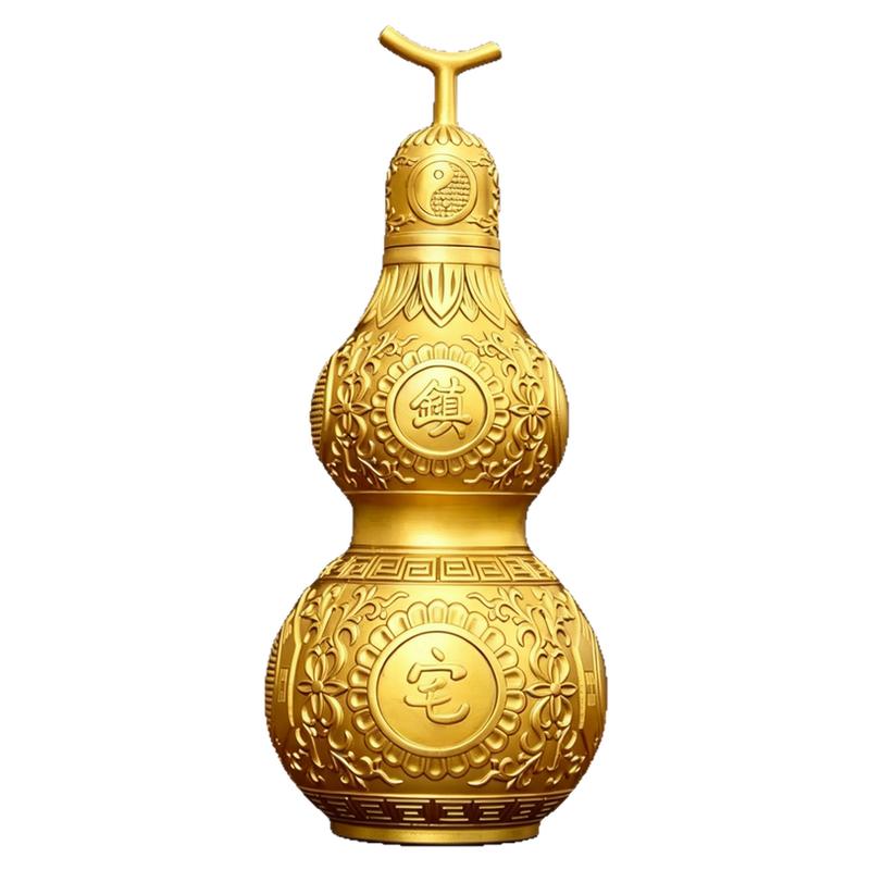 纯铜葫芦摆件家居装饰乔迁开业礼