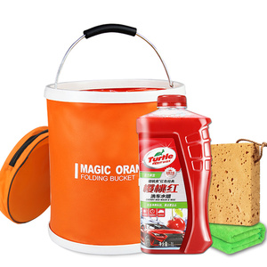 洗车水桶汽车专用折叠桶车用收缩便携式车载钓鱼桶多功能收纳伸缩