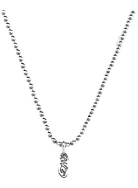 BWL经典logo牌弹珠链银链