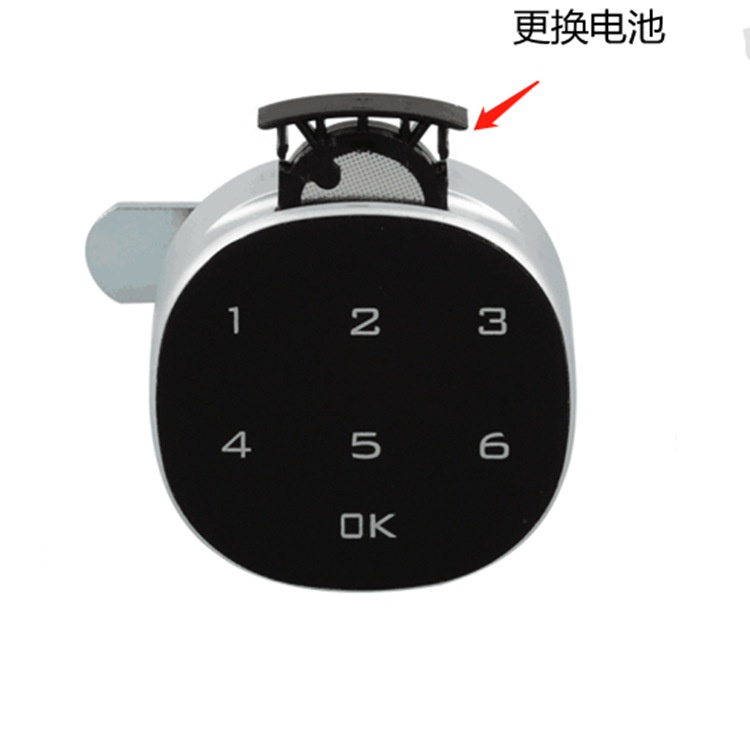 大粤发125信报箱锁密码文件柜更衣柜锁柜储物柜电子桑拿密码锁
