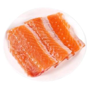 新鲜三文鱼骨人吃三文鱼排边角料挪威进口冰鲜4斤鱼骨排烧烤炖汤