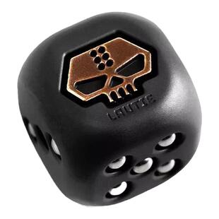 老铁匠武僧金属骰子 多面体幸运黑科技色子 吊坠edc 减压解压刀坠