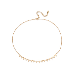 【强东玥同款】OKOF可以锋芒S925纯银项链锁骨轻奢小众送女友礼物