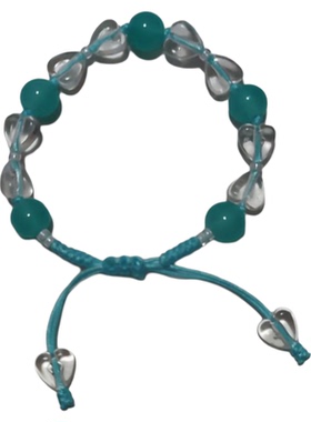 蝴蝶编绳手链女款本命年小众设计招财转运珠闺蜜生日礼物高贵精致