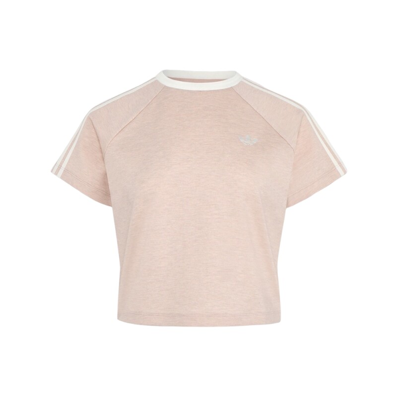 adidas阿迪达斯三叶草女子莱赛尔休闲修身运动短袖T恤KY8480