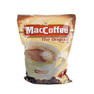 俄罗斯风味特浓咖啡袋装醇香美卡菲三合一提神免煮速溶甜咖啡粉