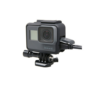 GoPro11/10/9/8/7/6外框狗笼边框散热边充边录金属兔笼运动相机配