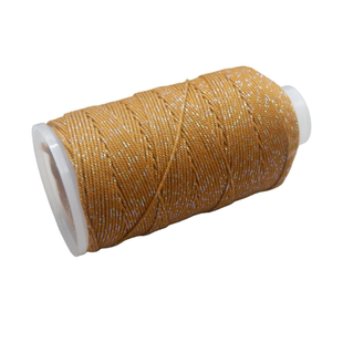 星空加金蒙古手搓棉线项链绳 高端藏式文玩段染耐磨串珠手工编绳