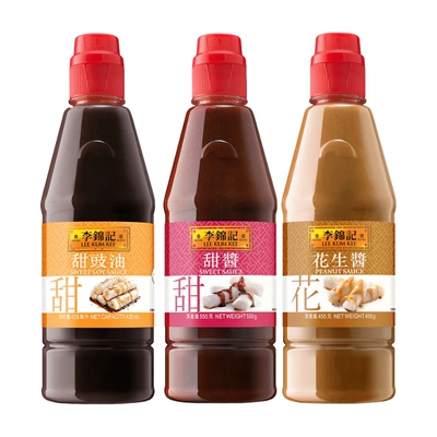 港版广式豉油3支套餐混酱肠粉