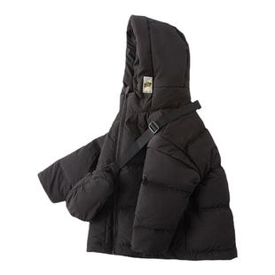 moomoo童装男女童云朵2.0可脱卸包羽绒服秋冬直充防水羽绒长款