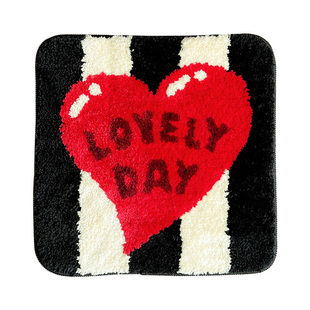 2025原创设计防滑簇绒椅垫居家摆设办公防凉久坐垫多功能植绒坐垫