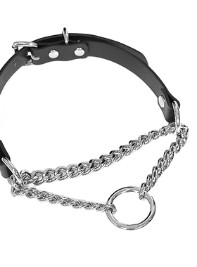 链条紧缩半P链可收紧缺氧项链颈K9 choker项圈锁骨链颈环小红薯款