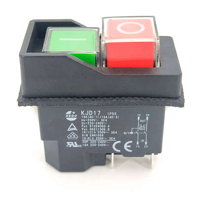 科都KJD17电磁开关 天地人 华凌切片机 肥牛刨肉片机电源开关配件