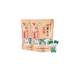 正道炒熟黑芝麻220克*2 即食口感醇香芝麻原产地糖果装多地包邮