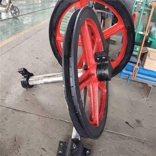 矿用游动天轮 煤矿提升机导向绳轮 各型号铸钢耐磨天轮