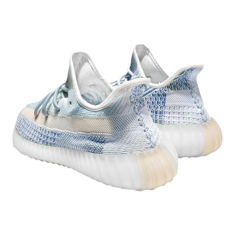 OG YEEZY正品奢椰子鞋350冰蓝满天星2024夏季新款跑步运动鞋男鞋