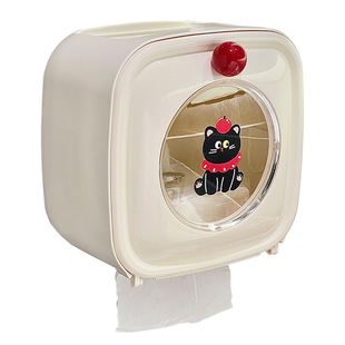 卫生间厕纸盒免打孔防水厕所纸巾盒壁挂抽纸2025新款卫生纸卷纸盒