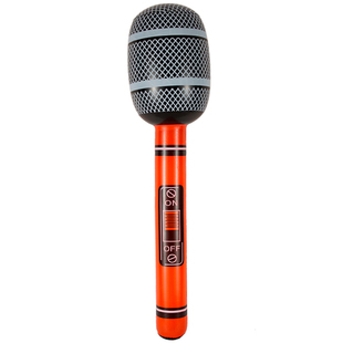 表白大话筒麦克风结婚接亲整蛊游戏道具惩罚利器充气狼牙棒锤砖头