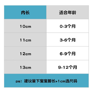 0一1岁婴幼儿学步鞋 袜鞋 软底婴儿布鞋 男宝宝春秋季 子6一12月秋天