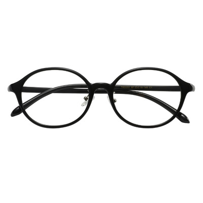 142mm韩系椭圆框女复古防蓝光镜