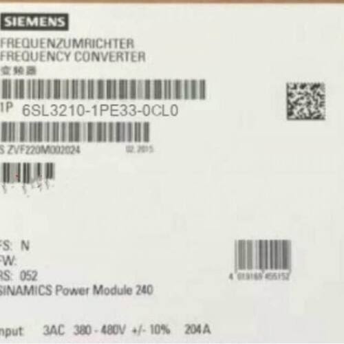 议价6SL3210-1PE33-0CL0西门子功率模块带集成滤波器6SL32101PE33