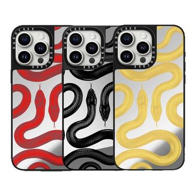 CASETiFiY黑蛇王蛇年16pro适用iPhone17ProMax苹果15plus手机壳朱正廷明星同款14蟒蛇纹13磁吸华强北平替潮女