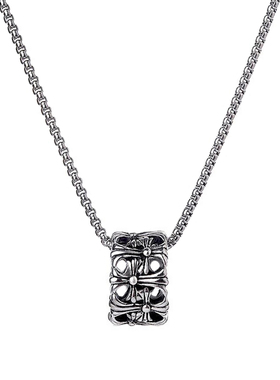 何镂空戒钛钢项链情侣不褪色