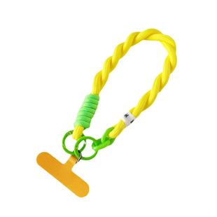 双扣挂手腕手机挂绳电话防丢绳腕带双层麻花尼龙手绳结实耐用钥匙包包腕绳挂件手环链防盗男高端女贴片夹片壳