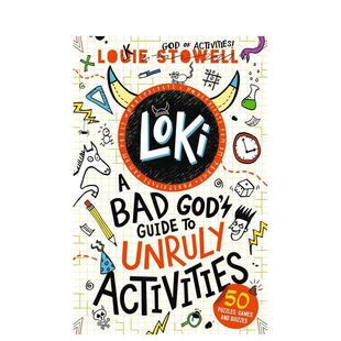 【预售】【洛基涂鸦日记】坏神的不羁活动指南 Loki: A Bad God's Guide to Unruly Activities 原版英文儿童趣味