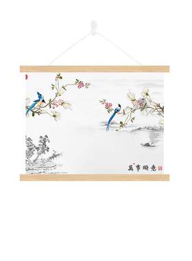 客厅卧室电表箱盒遮挡装饰画挂画