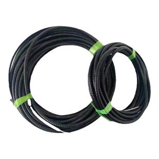 防火阀排烟口远控执行器机构镀锌钢丝绳控制拉线复位黑色带护套管