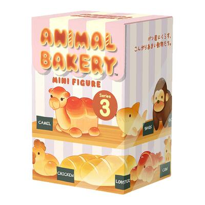 Animal Bakery Series动物烘焙坊系列3盲盒潮玩公仔摆件手办礼物