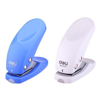 0111打孔机得力单孔迷你手动