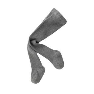 D.Bkyer女童连裤袜白色春秋季外穿灰黑色宝宝打底裤儿童加绒冬装