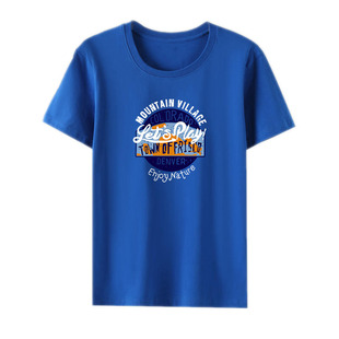 清仓外贸~品牌女装专柜撤柜休闲印花T恤短袖宽松纯棉体恤女士上衣