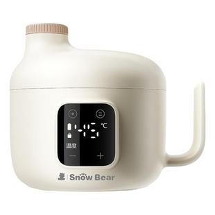 小白熊宝宝恒温碗婴儿辅食碗电子充电恒温加热碗智能保温儿童专用
