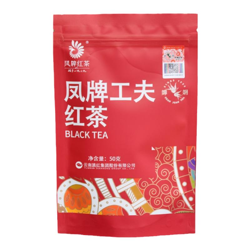 凤牌红茶特级工夫浓香型袋装50g
