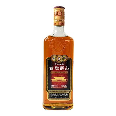 古越龙山金五年加量装600ml*12瓶