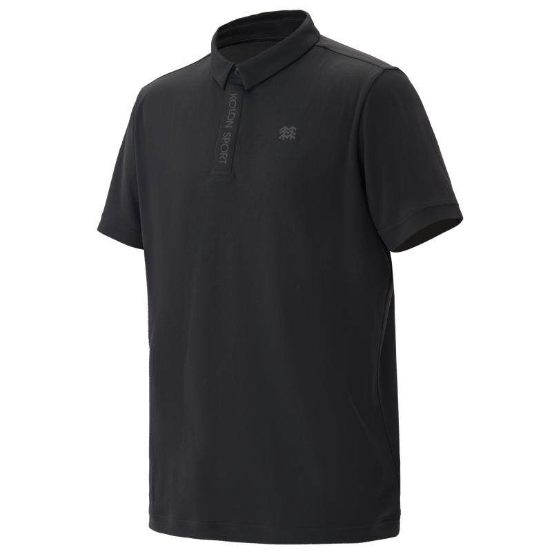 KOLON SPORT可隆男女夏吸湿速干T恤小翻领抗菌POLO衫保罗衫