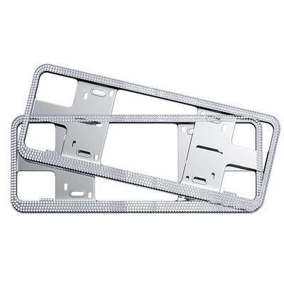 车型通用款绿牌蓝牌钻石车牌框