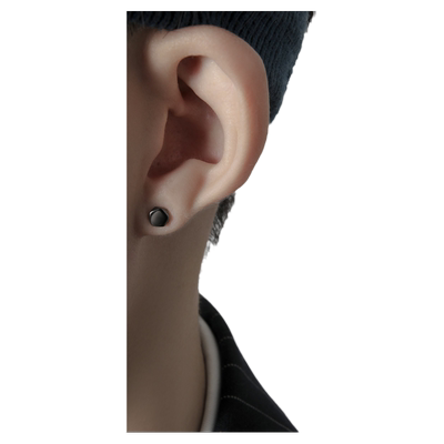 纯银养耳洞999男潮高级简约