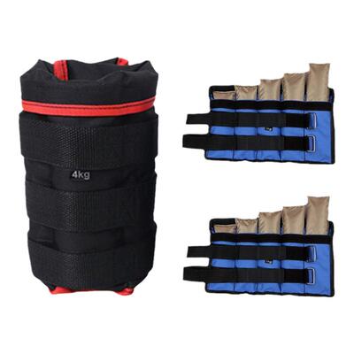 绑腿沙袋可调节男女通用跑步学生健身沙包训练3-10kg负重装备包邮