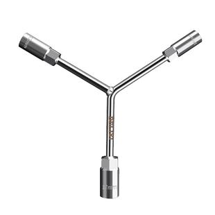 德力西三叉套筒扳手Y型多功能三角工具套管扳手外六角扳手套装10