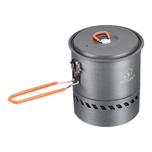 步林S2400 户外锅具野炊具露营锅自驾游煮饭神器聚热单锅节能便携