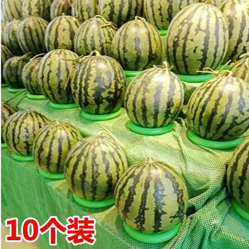水果托盘陈列固定器放西瓜圈瓜托垫哈密瓜榴莲摆放底座塑料环商用