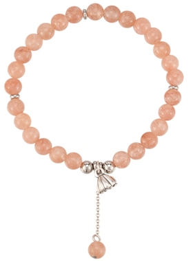 阿吉豆手链女草莓晶莲蓬国风手饰