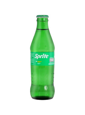 泰国进口Sprite雪碧青柠味玻璃瓶