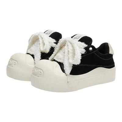 BXWP休闲厚底增高板鞋面包鞋