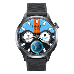 园屏AI智能手表watch运动手环翻译导航电动车NFC多功能圆形电子表