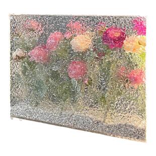 卫生间半墙设计干湿分离洗手间隔断装饰遮丑包管道水管亚克力板